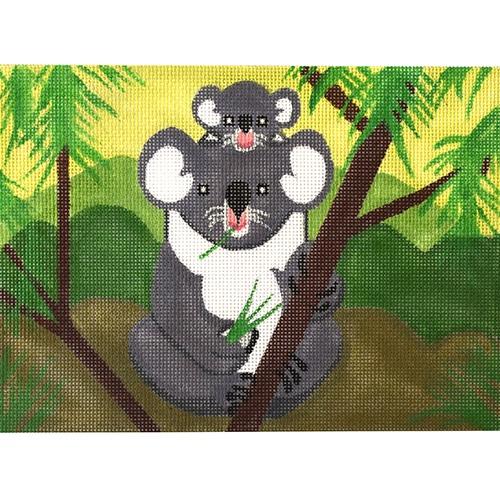 Koala and Baby Painted Canvas Love You More - 1