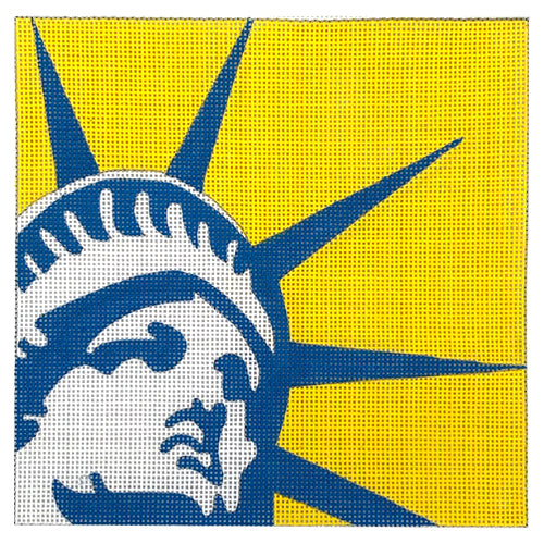 Mod 2024 Statue of Liberty Needlepoint Pillow Kit