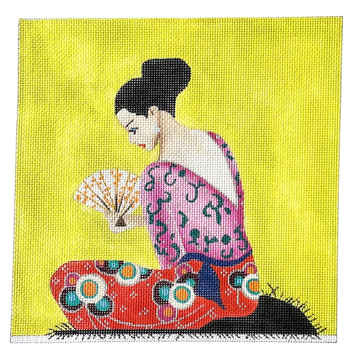 Lady Painted Canvas Colors of Praise - 1