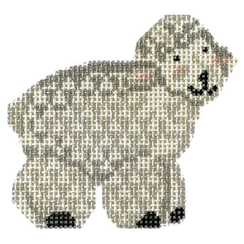 Lamb Painted Canvas Petite Sweets - 1