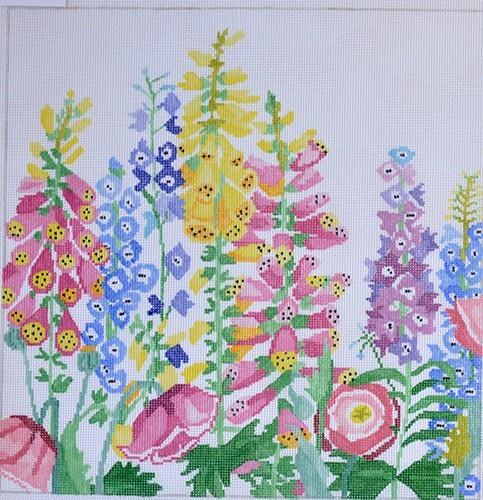 Large Garden Treasures #1 Painted Canvas Jean Smith - 1