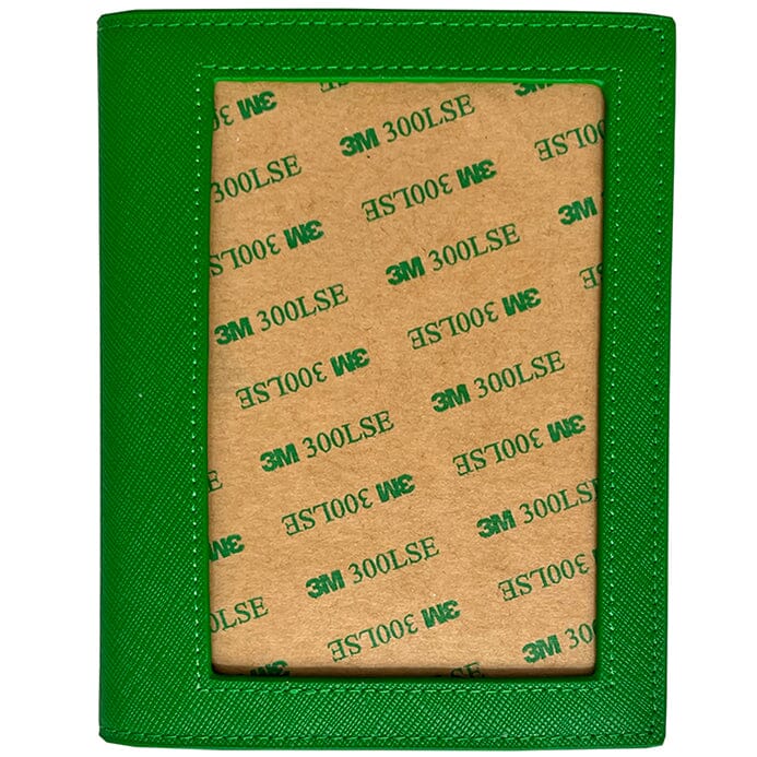 Leather Passport Cover Kelly Green Saffiano Leather Goods Rachel Barri Designs - 3