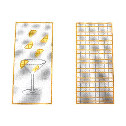 Lemon Drop Eyeglass Case Painted Canvas J. Child Designs - 1