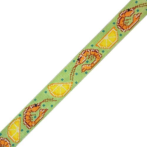 Lemony Shrimpit Brick Cover Painted Canvas The Meredith Collection - 1