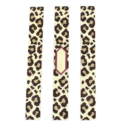 Leopard Luggage Straps Painted Canvas J. Child Designs - 1