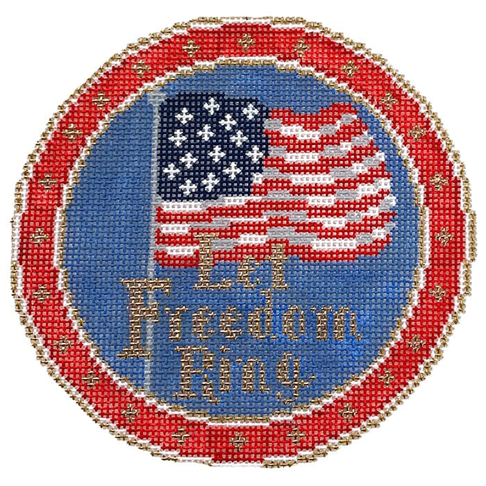 Let Freedom Ring Painted Canvas CanvasWorks - 1