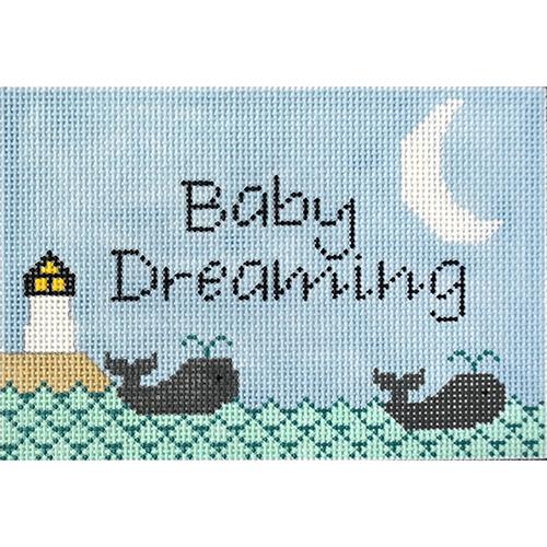 Lighthouse Baby Dreaming Painted Canvas J. Child Designs 