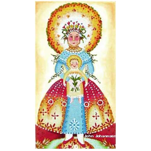 Lily Madonna Painted Canvas Melissa Shirley Designs - 1