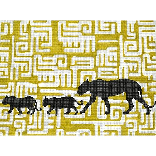 Lion Family Print Painted Canvas The Meredith Collection - 1