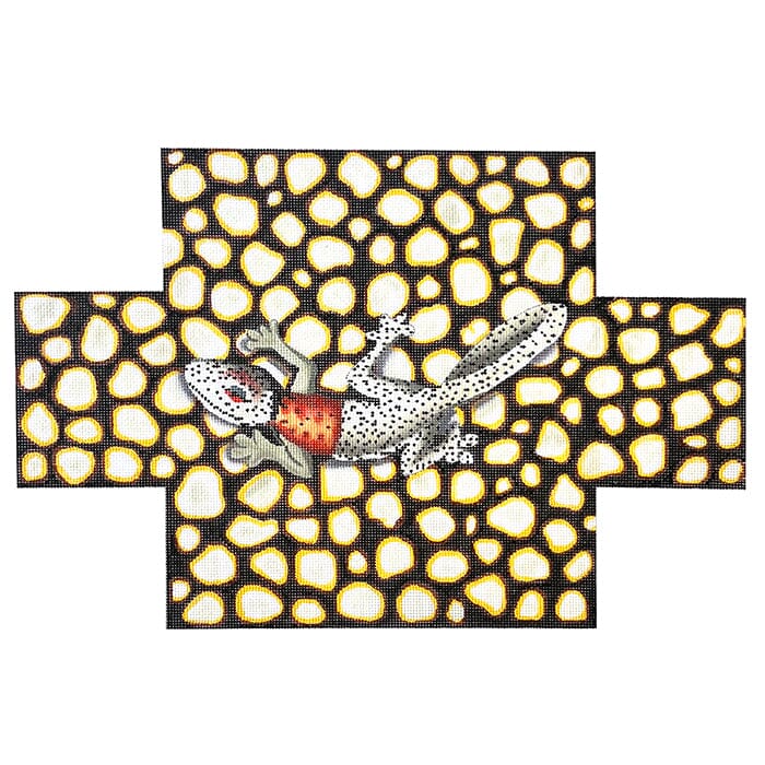 Lizard Brick Cover Painted Canvas Colors of Praise