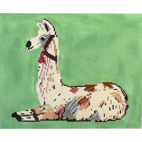 Llama (BOAF) Painted Canvas Birds of a Feather - 1