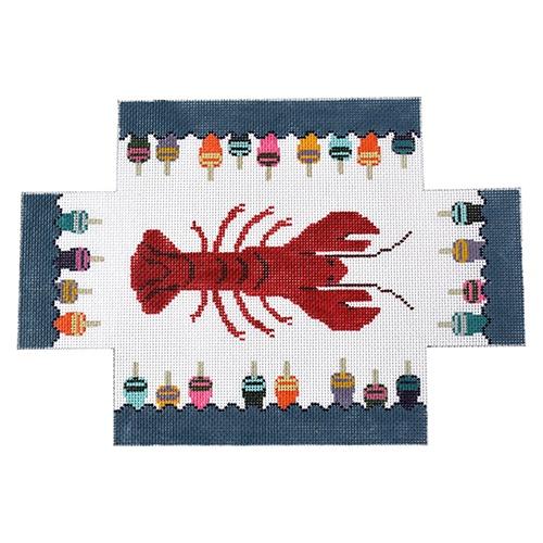 Lobster Brick Cover Painted Canvas J. Child Designs - 1