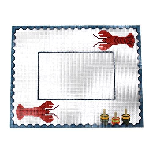 Lobster Frame Painted Canvas J. Child Designs