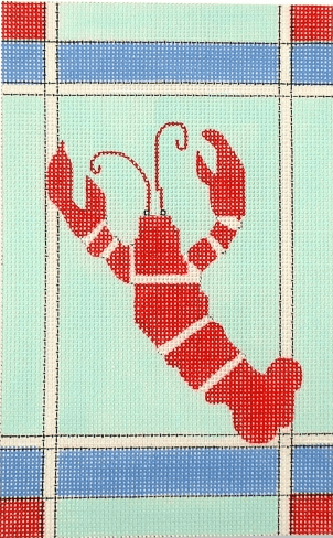 Lobster Painted Canvas CBK Needlepoint Collections