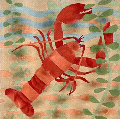 Lobster Painted Canvas Love You More - 1