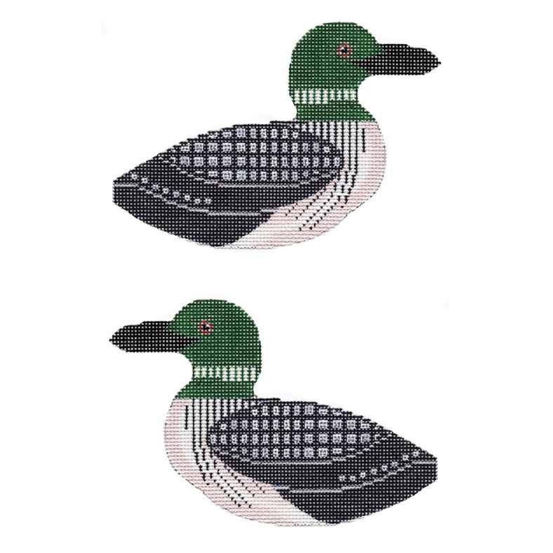 Loon Painted Canvas Labors of Love Needlepoint - 1
