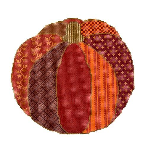 Lyric's Pumpkin and Gusset Painted Canvas Whimsy & Grace - 1