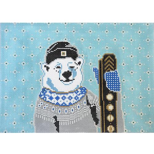 Maggie Needlepoint canvas sold with or without threads and