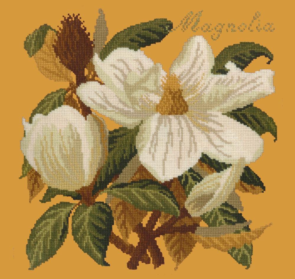 Magnolia Needlepoint Kit Kits Elizabeth Bradley Design