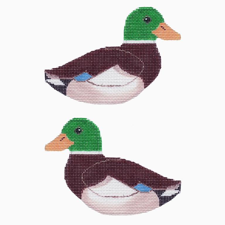Mallard Painted Canvas Labors of Love Needlepoint - 1