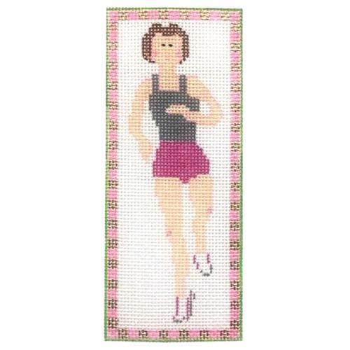 Marathon Woman Painted Canvas The Princess & Me
