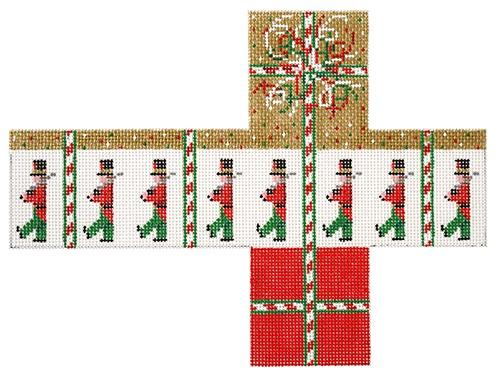 Marching Soldiers Cube (C&C) Painted Canvas Susan Roberts Needlepoint Designs, Inc. - 1