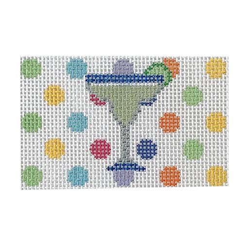 Margarita Insert with Multi Dots Painted Canvas Kangaroo Paw Designs - 1