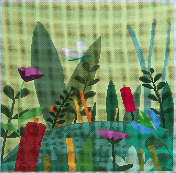 Meadow Painted Canvas Birds of a Feather
