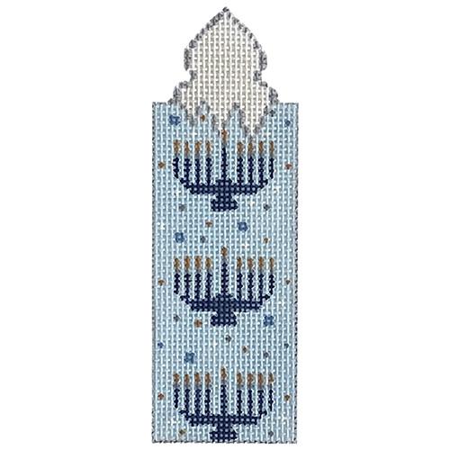 Menorahs Candle Painted Canvas Alice Peterson Company - 1