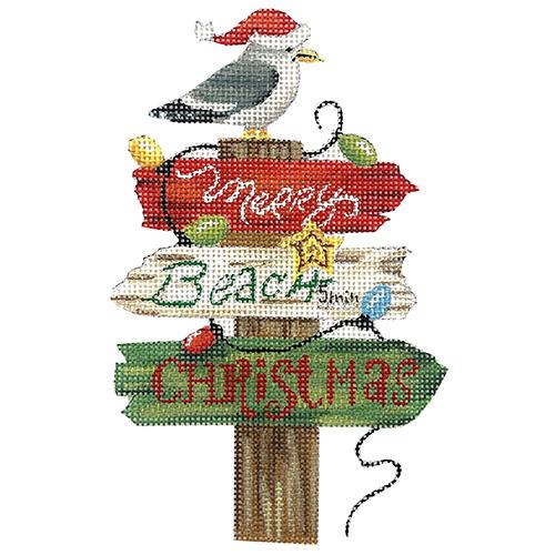 Merry Beach Signs Painted Canvas Painted Pony Designs