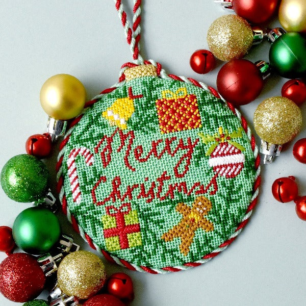 Merry Christmas Bauble Kit & Online Class Online Classes Kirk & Bradley - 1
