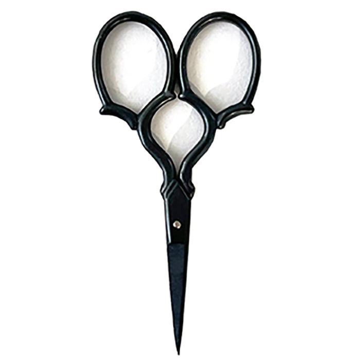 Stainless steel scissors - black