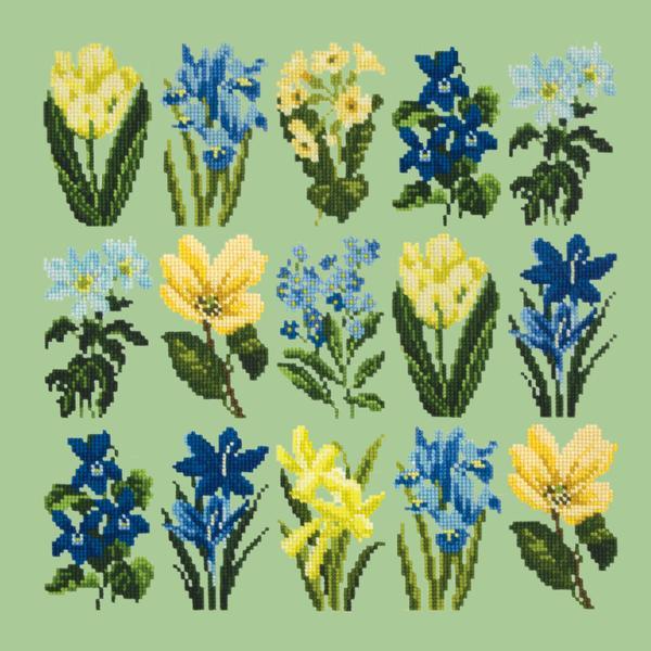 Millefleur Spring Kits Elizabeth Bradley Design Pale Green