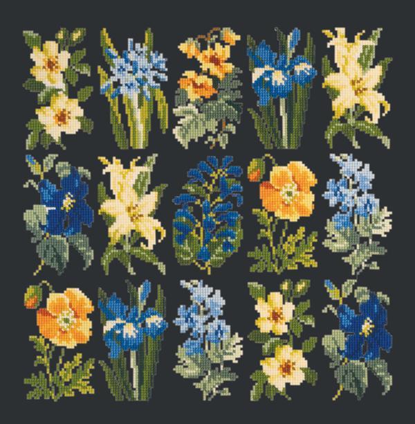 Millefleur Summer Kits Elizabeth Bradley Design Black