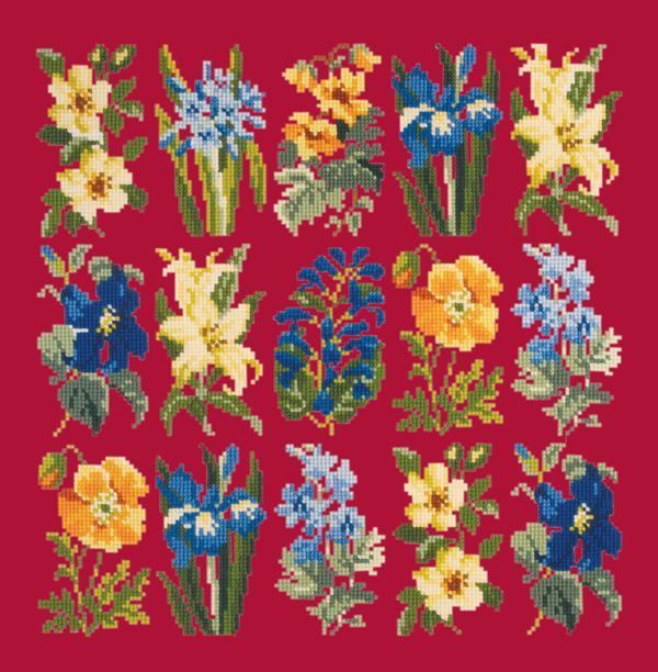 Millefleur Summer Kits Elizabeth Bradley Design Bright Red