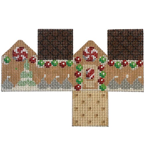 Mini Cottage / Chocolate Kisses Painted Canvas Associated Talents - 1