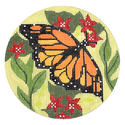 Monarch Butterfly Painted Canvas Melissa Prince Designs - 1