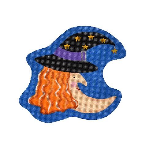 Moon Witch Painted Canvas Pepperberry Designs - 1