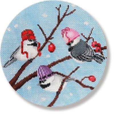 Morning Visit Birds Painted Canvas Scott Church Creative - 1
