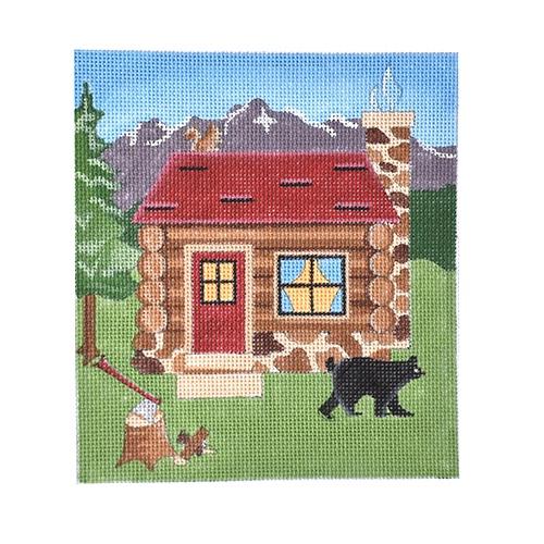Mountain House Painted Canvas Pepperberry Designs - 1