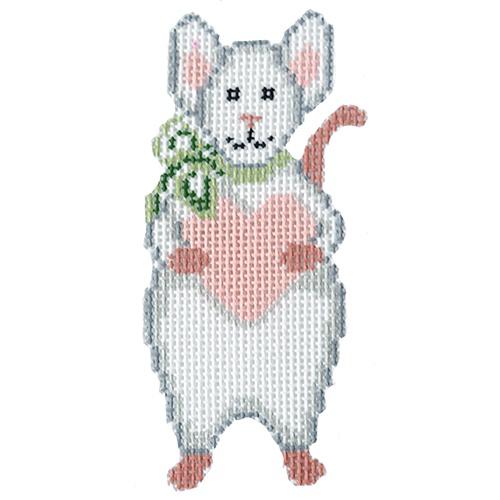 Mouse Heart Painted Canvas The Meredith Collection - 1