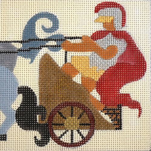 Movie Coaster Ben Hur Painted Canvas Melissa Prince Designs - 1