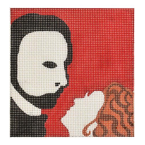 Movie Coaster Phantom of the Opera Painted Canvas Melissa Prince Designs - 1