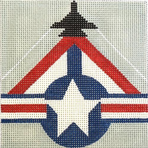 Movie Coaster Top Gun Painted Canvas Melissa Prince Designs - 1