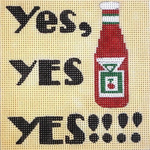 Movie Coaster When Harry Met Sally Painted Canvas Melissa Prince Designs - 1