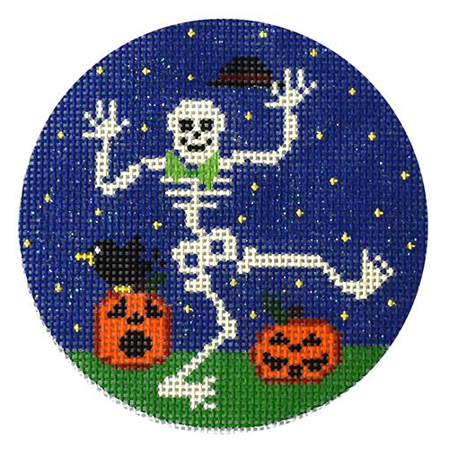 Mr. Bones & Co. Painted Canvas The Meredith Collection