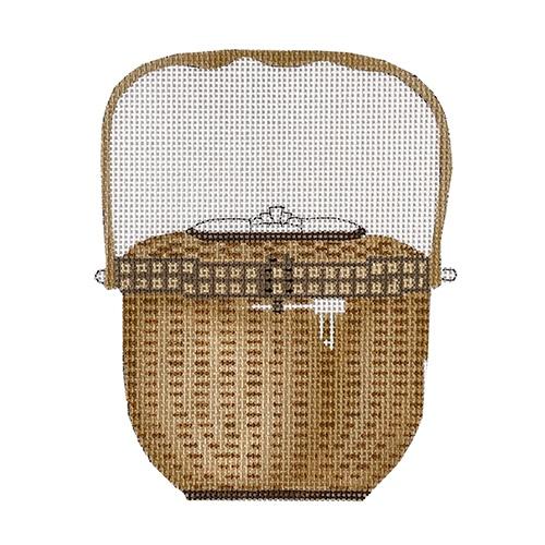 Nantucket Basket (Sara Fitz) Painted Canvas All About Stitching/The Collection Design - 1