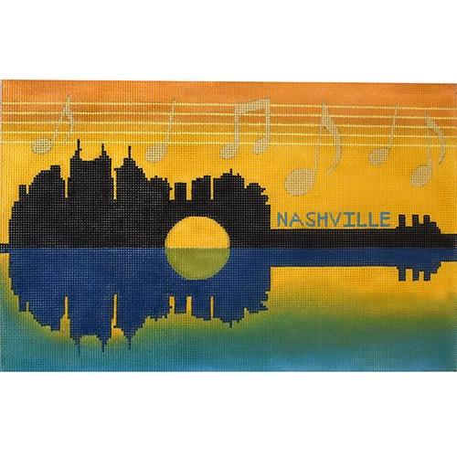 Nashville Painted Canvas Love You More - 1