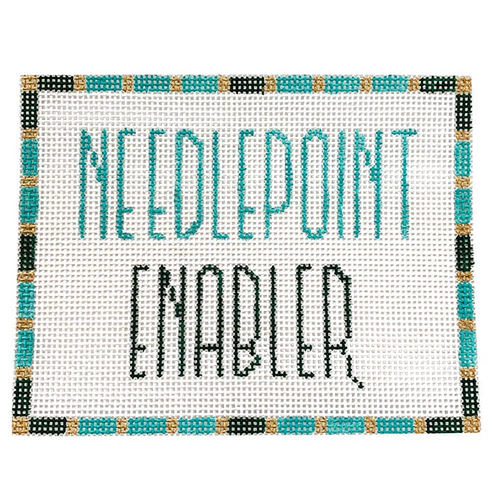 Needlepoint Enabler Painted Canvas Patricia Sone - 1