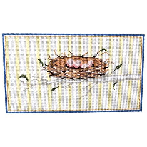 Nesting Painted Canvas The Plum Stitchery - 1